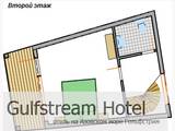 Гольфстрим - двухэтажный коттедж Апартаменты 60 м² - схема второго этажа