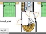 Гольфстрим - двухэтажный коттедж Апартаменты 75 м² - схема второго этажа